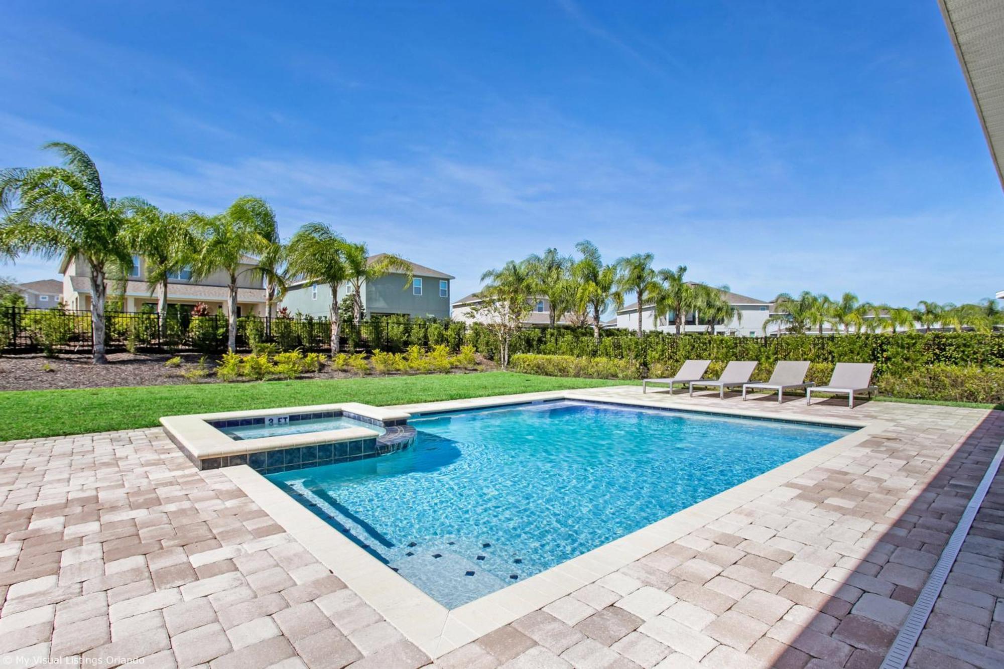 8 Bedroom Vacation Home With Pool 2114 Орландо Экстерьер фото