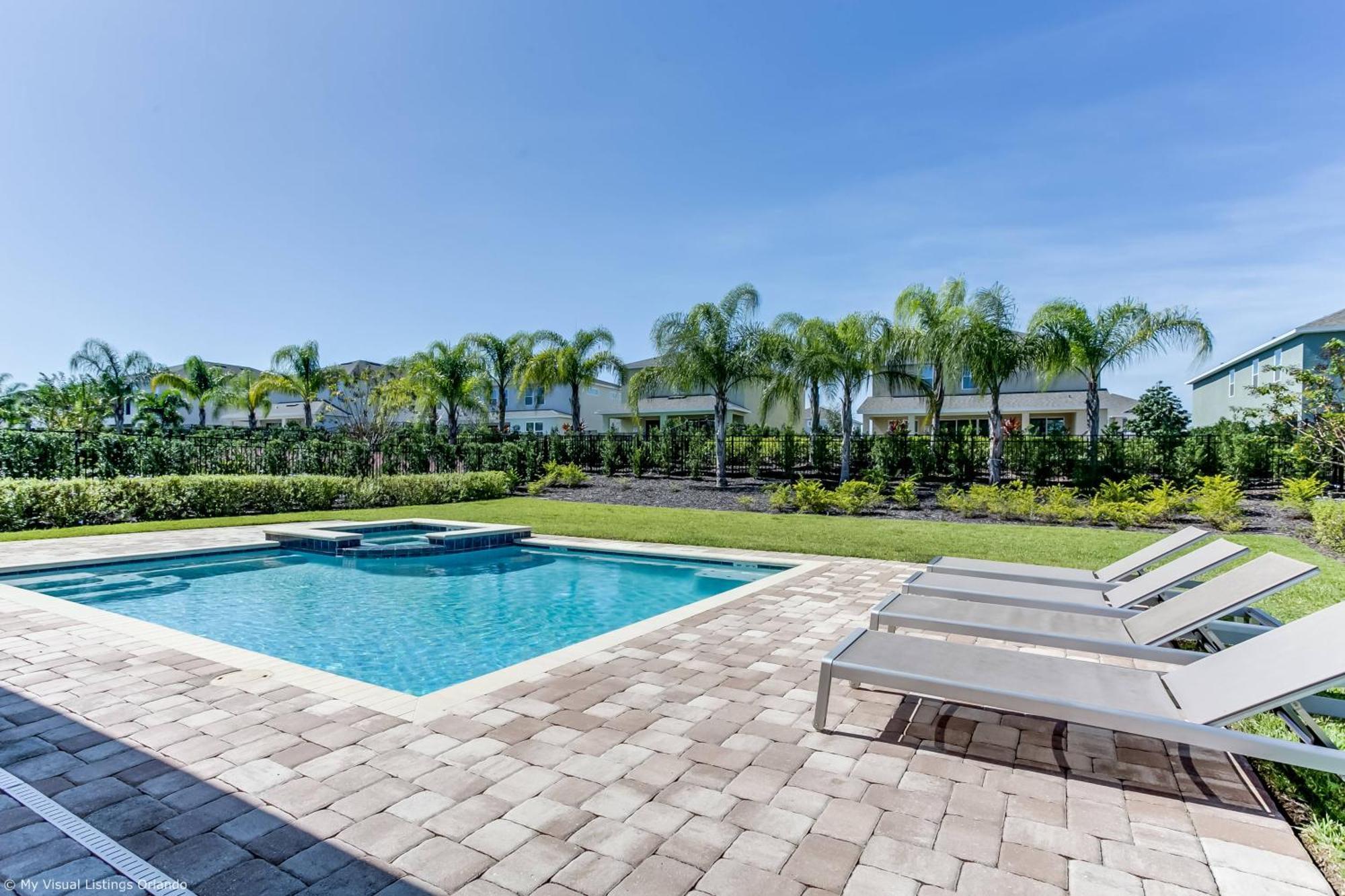 8 Bedroom Vacation Home With Pool 2114 Орландо Экстерьер фото